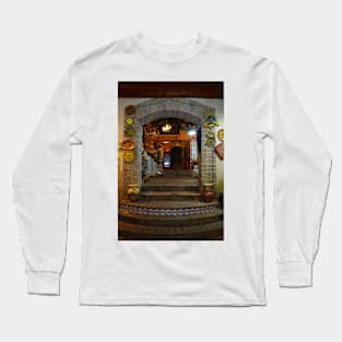 Ceramics Shop Entrance, Caltagirone, Sicily Long Sleeve T-Shirt